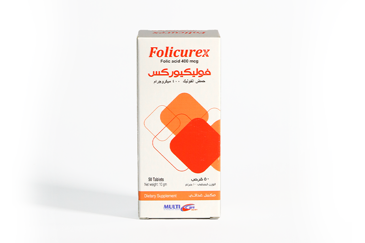 Folicurex 400 mcg Folic acid